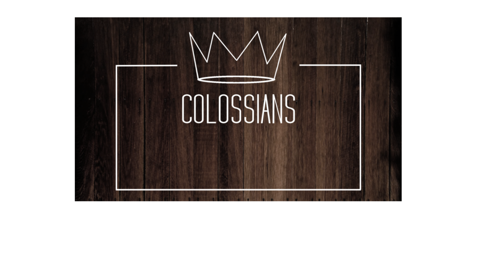 Colossians series