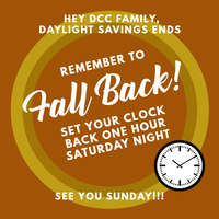Daylight Savings-Fall Back