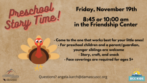 Preschool Story Time