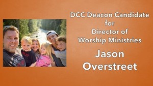 Candidate for Director of Worship Update